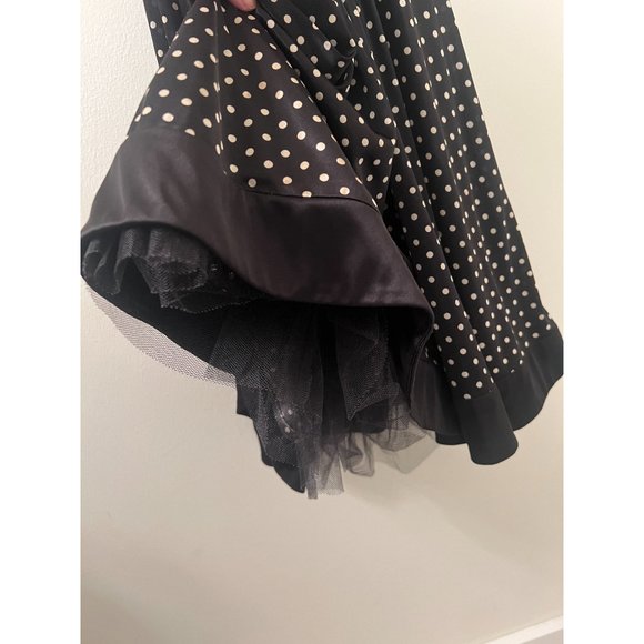 Formal Vintage Ruby Rox 90’s Polka Dot Halter dress. - Picture 6 of 6